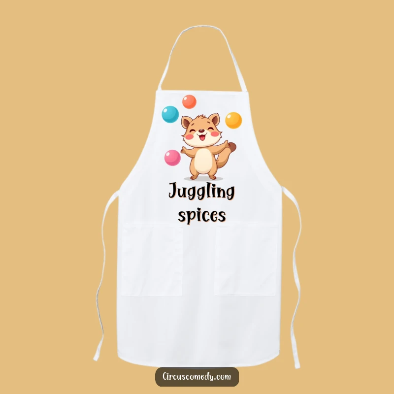 Funny Animal Juggling Apron - Cook with Focused Fun