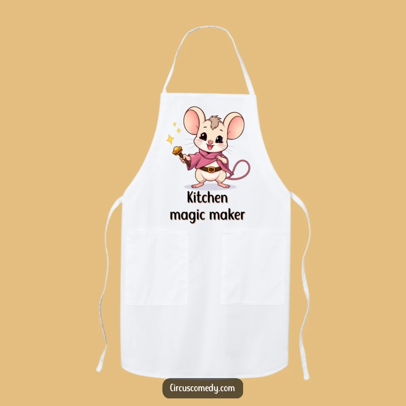 Funny Magic Mouse Apron - Hilarious Chef Gift for Illusion Lovers