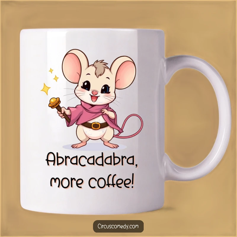 Funny Magic Mouse Mug - Hilarious Illusionist Mouse Gift for Magicians & Fans