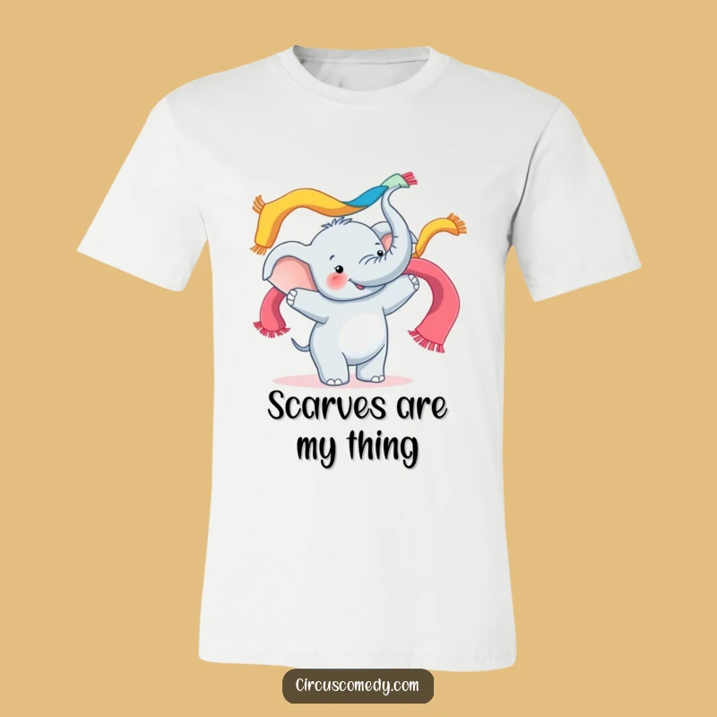 Funny Elephant Juggling T-Shirt: Wear Your Happiness, Great Humorous Gift!