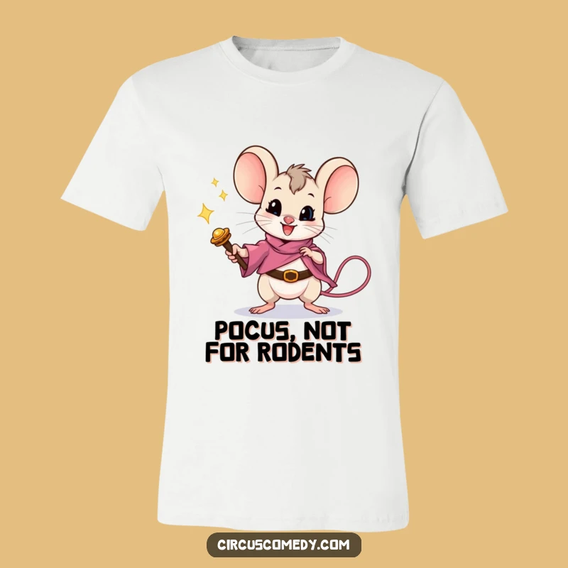 Funny Magic Mouse T-Shirt - Hilarious Illusionist Mouse Graphic Tee Gift